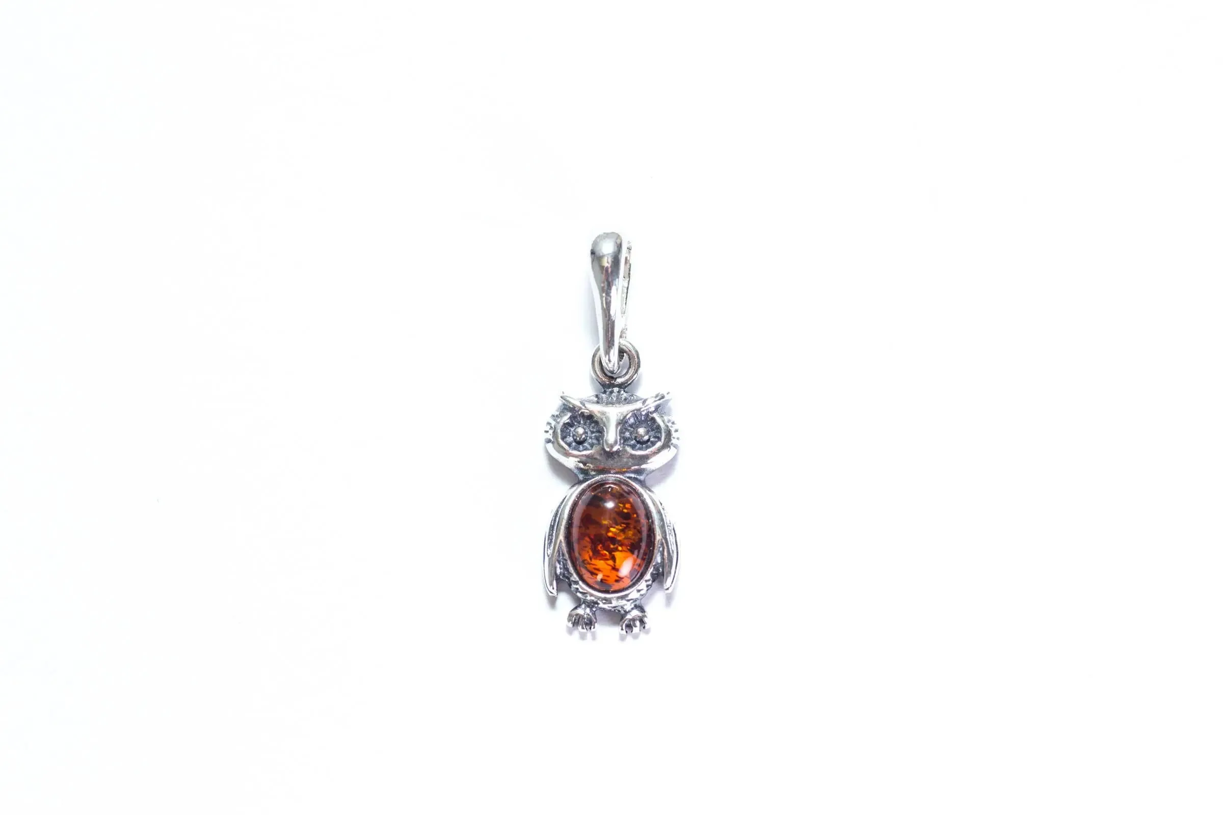 Mini Owl Charm Pendant