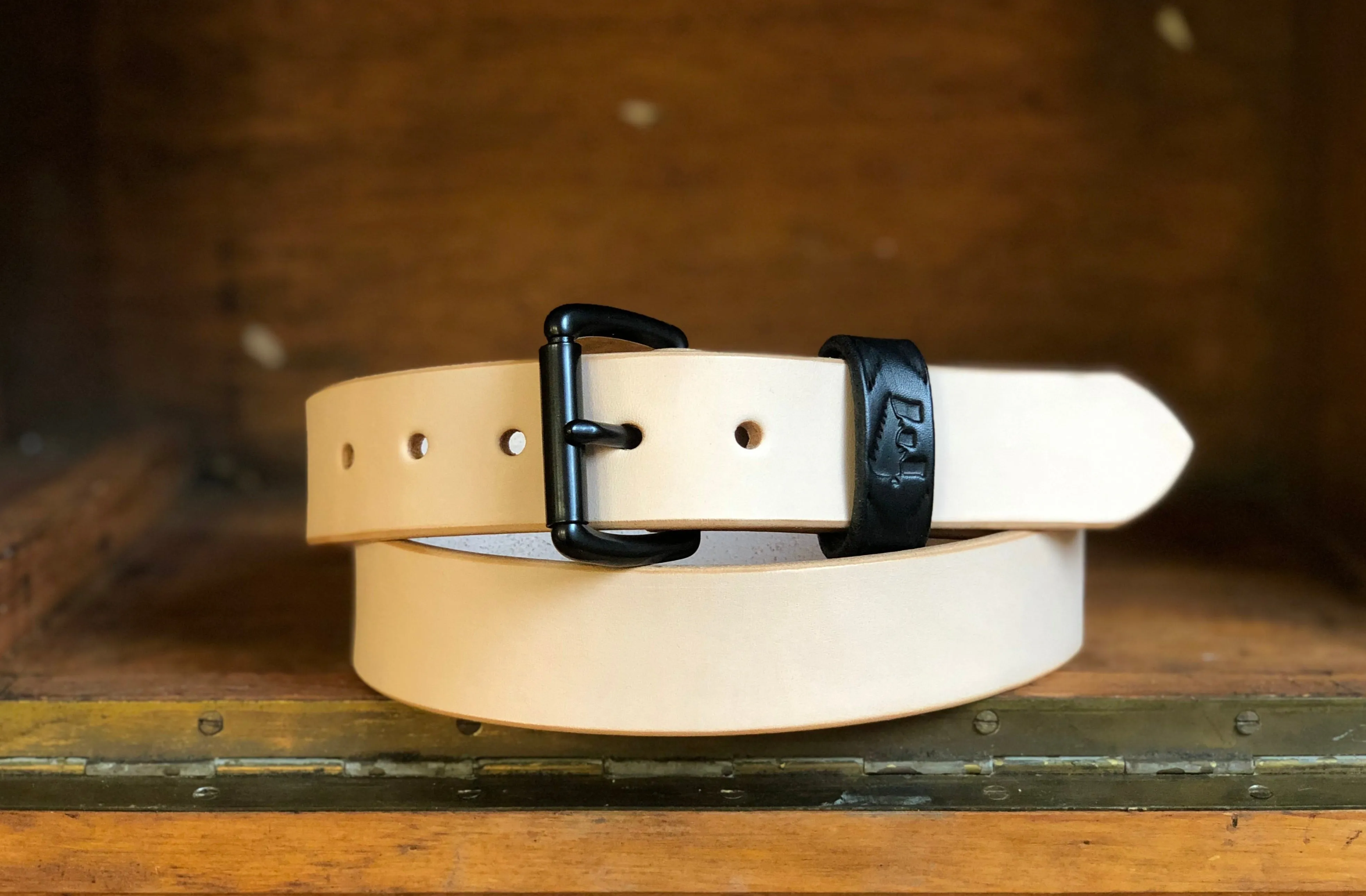 Minimalist Belt (Brass & Nickel Hardware Available)