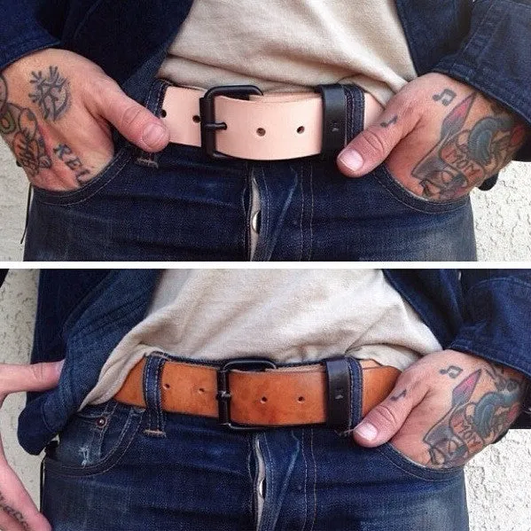 Minimalist Belt (Brass & Nickel Hardware Available)