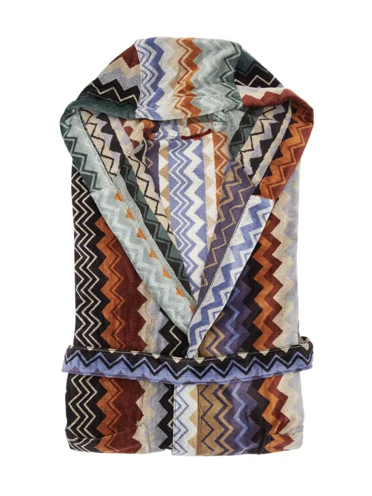 Missoni Home   Giacomo cotton bathrobe 