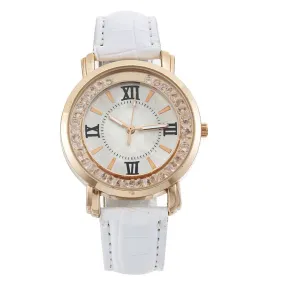 Mobile Diamond Women's Watch Casual Fashion Women's Watch Women's Belt Quartz Watch