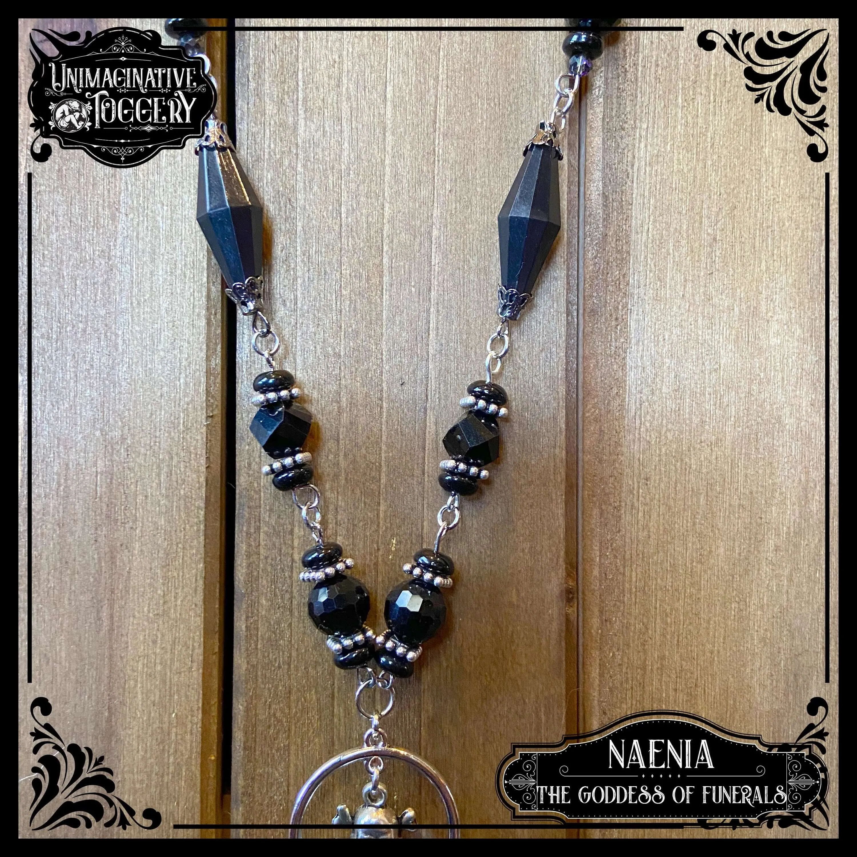 Naenia the Goddess of Funerals necklace