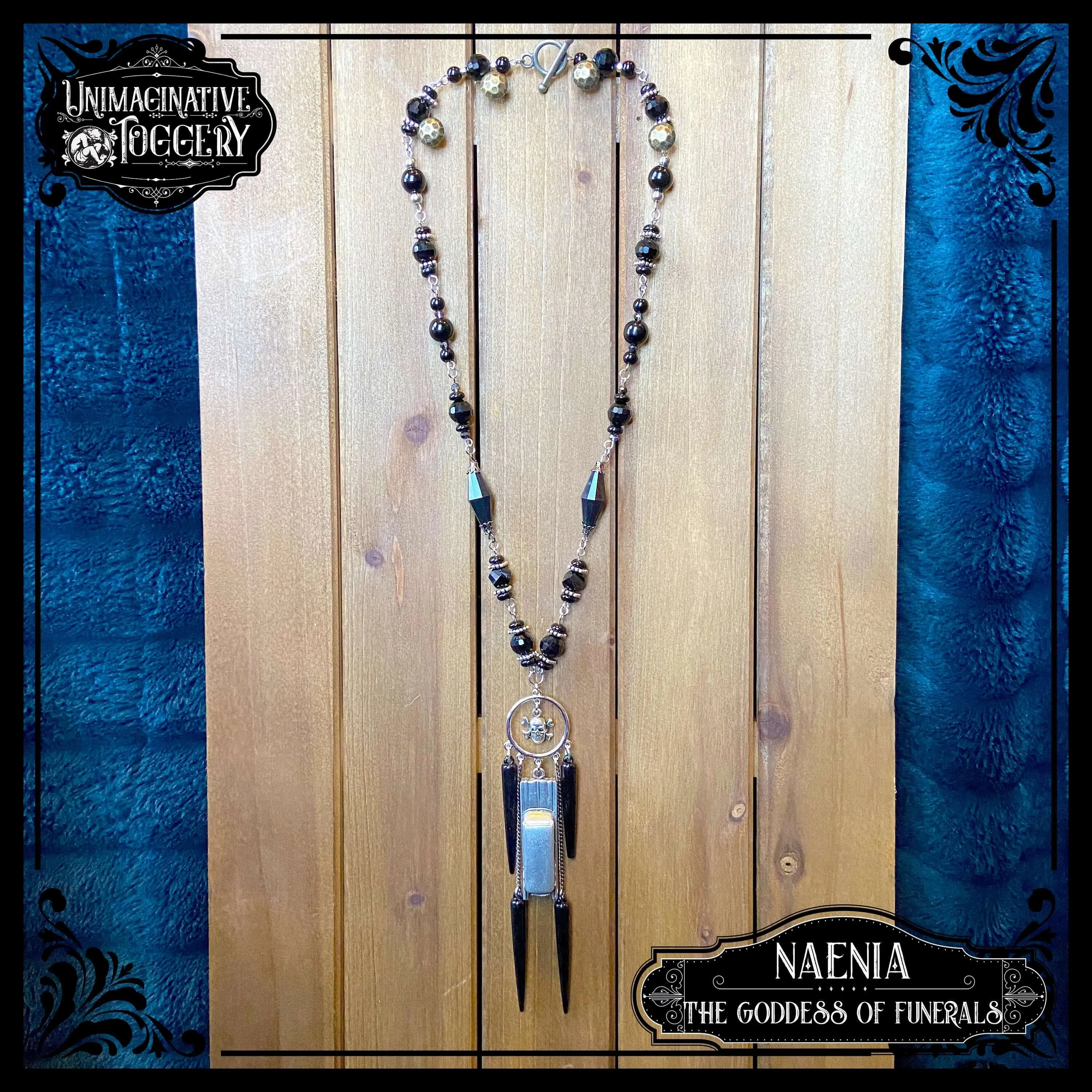 Naenia the Goddess of Funerals necklace