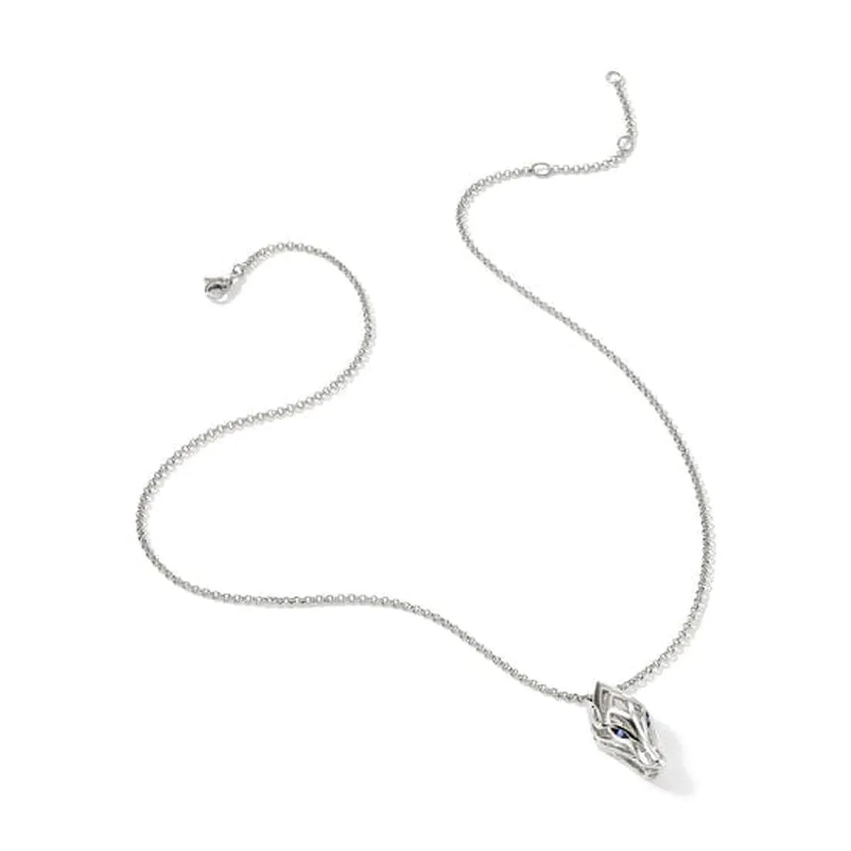 Naga Pendant Necklace, Sterling Silver - NBS603461BSPX18-20