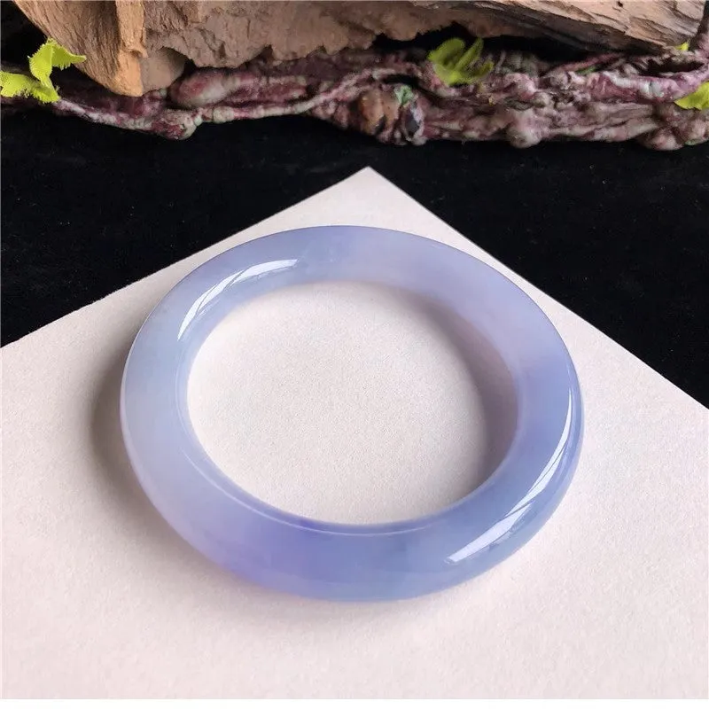 Natural Jade Bangle Jadeite Bangle Internal Diameter 58mm 5P81113-3