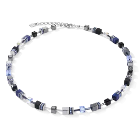 Necklace GeoCUBE® medium blue