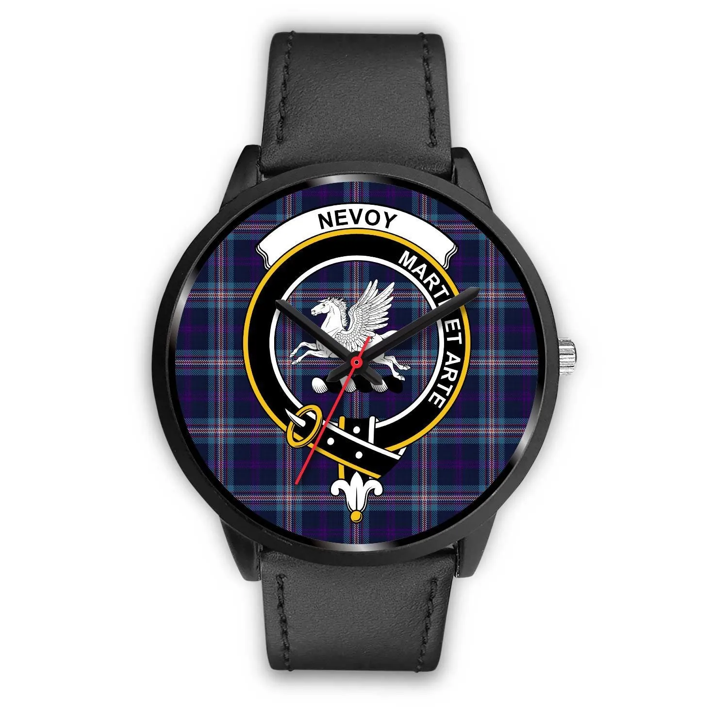 Nevoy Clan Badge Tartan Black Watch