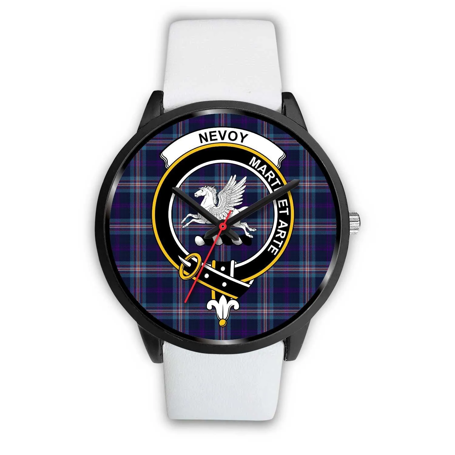 Nevoy Clan Badge Tartan Black Watch