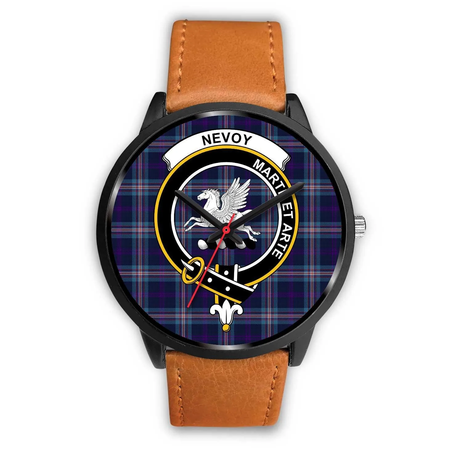 Nevoy Clan Badge Tartan Black Watch