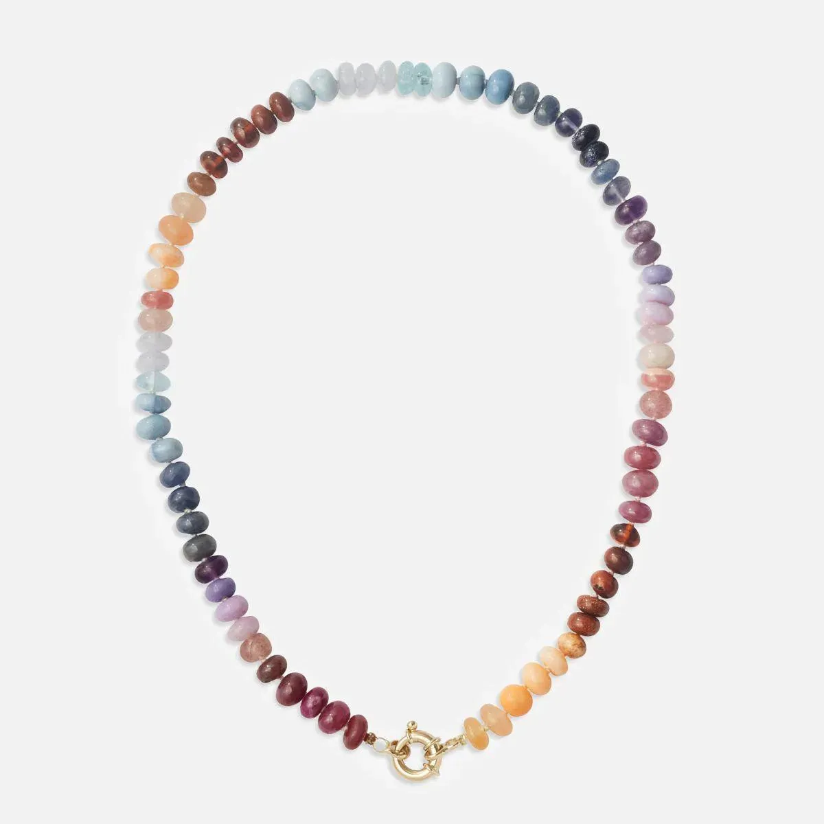 Ocean Sunset Gemstone Necklace