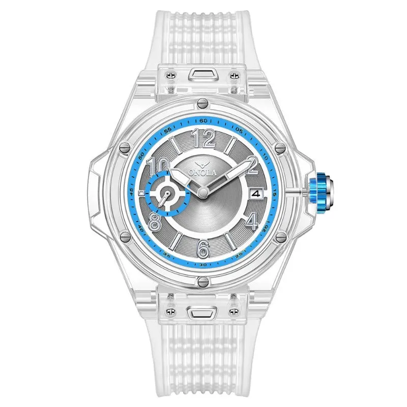 ONOLA Quartz Transparent Watch for Men & Women