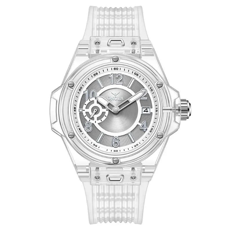 ONOLA Quartz Transparent Watch for Men & Women