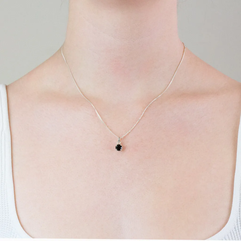 Onyx Birthstone Necklace