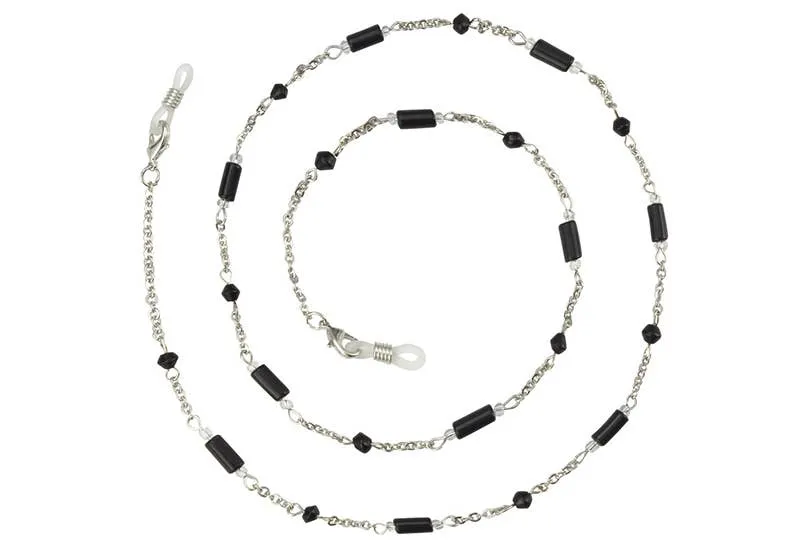 Onyx Eyeglass Chain