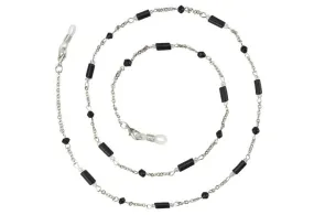 Onyx Eyeglass Chain