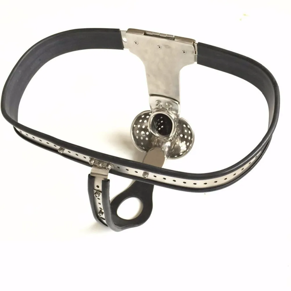 Outdoor Wear Male Stainless steel Chastity Belt