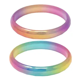 Pastel Iridescent Multi Colored Bangle