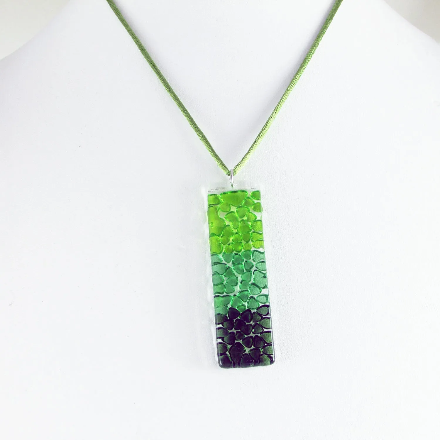 Picado Glass Pendant - Purple