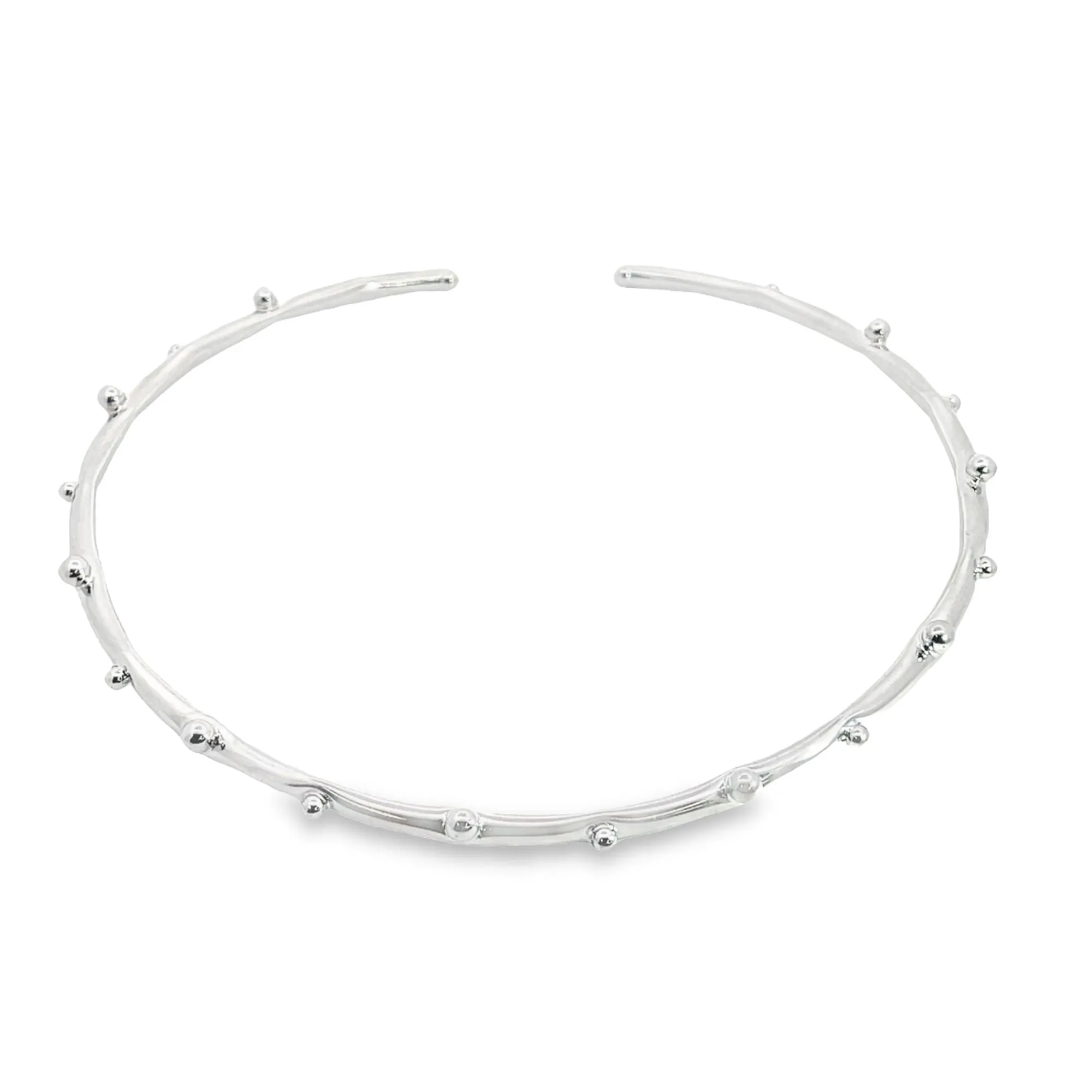 Plain Ball Bead Bangle (H210)(B125)