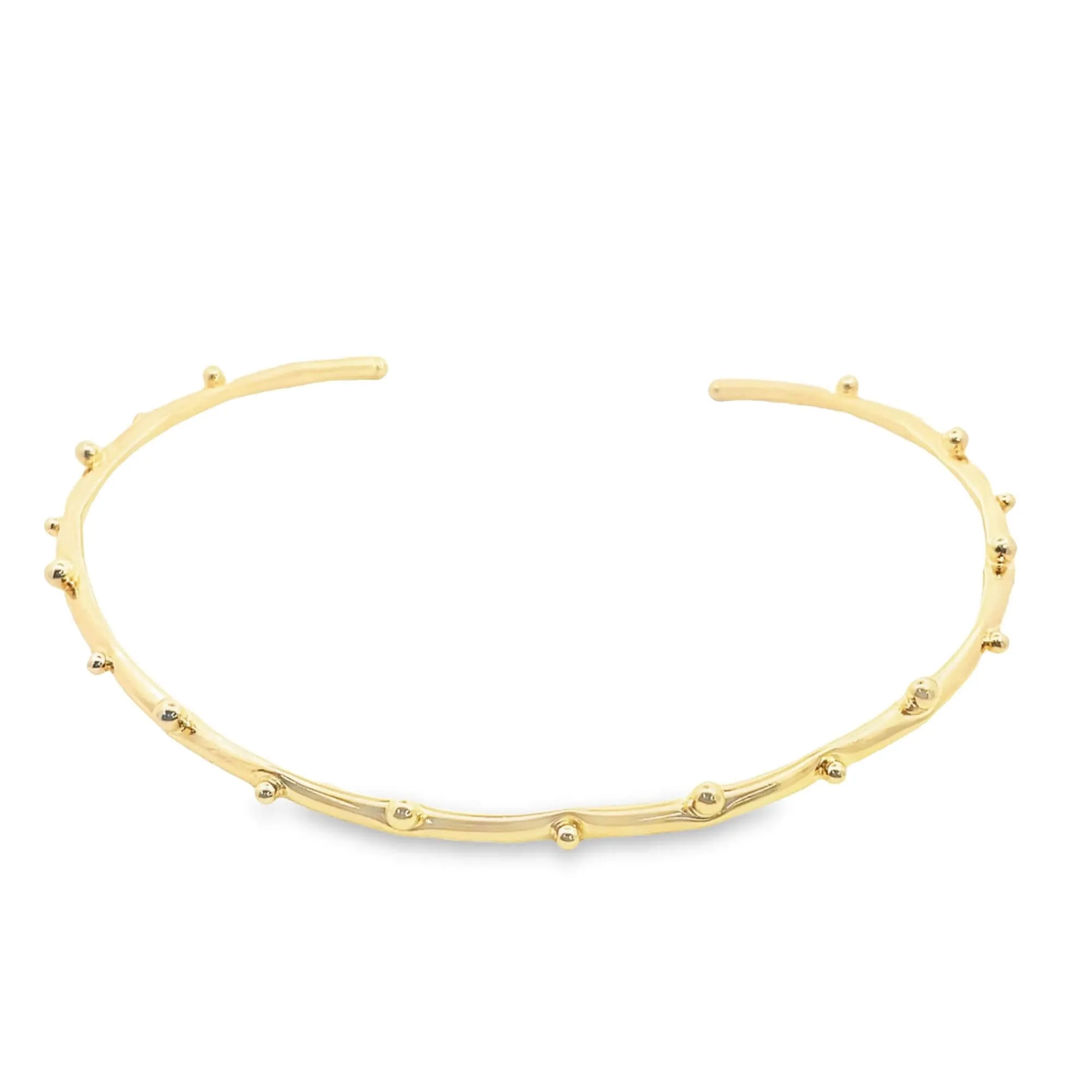 Plain Ball Bead Bangle (H210)(B125)