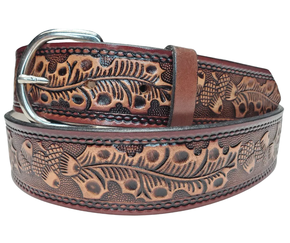 "The Oak" Leather Belt "Quick Ship"