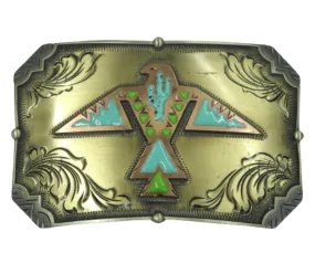 "Thunderbird Rising" Belt Buckle