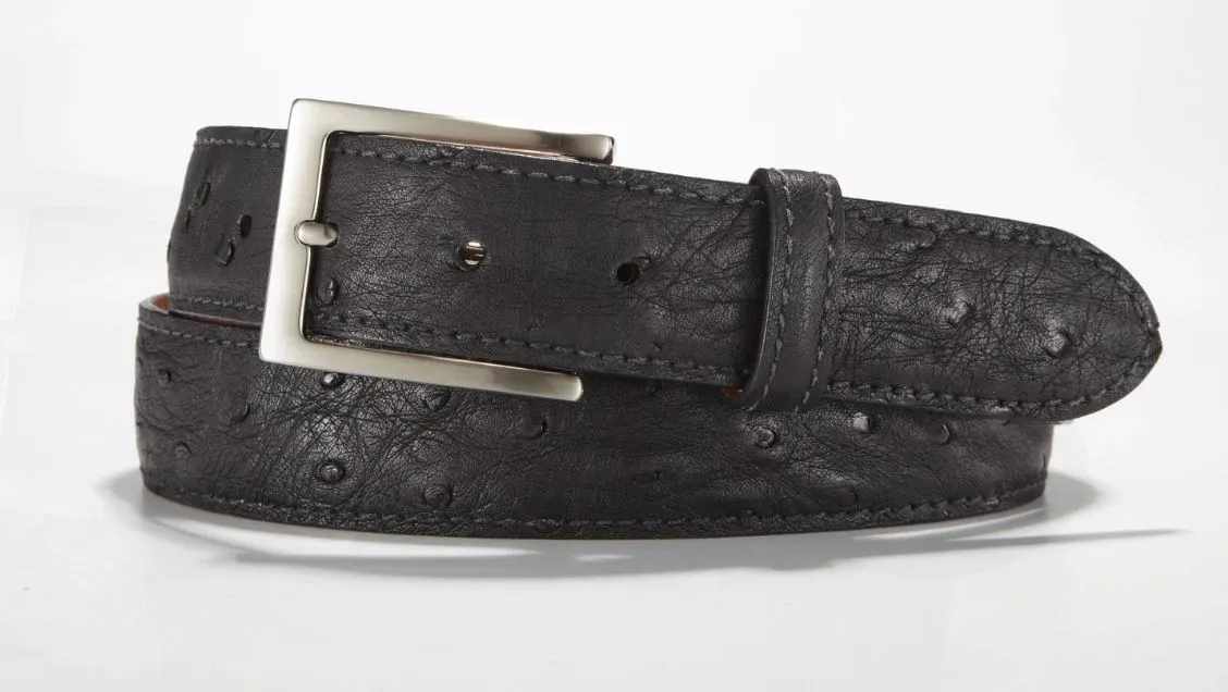 Republic - Full Quill Ostrich Belt