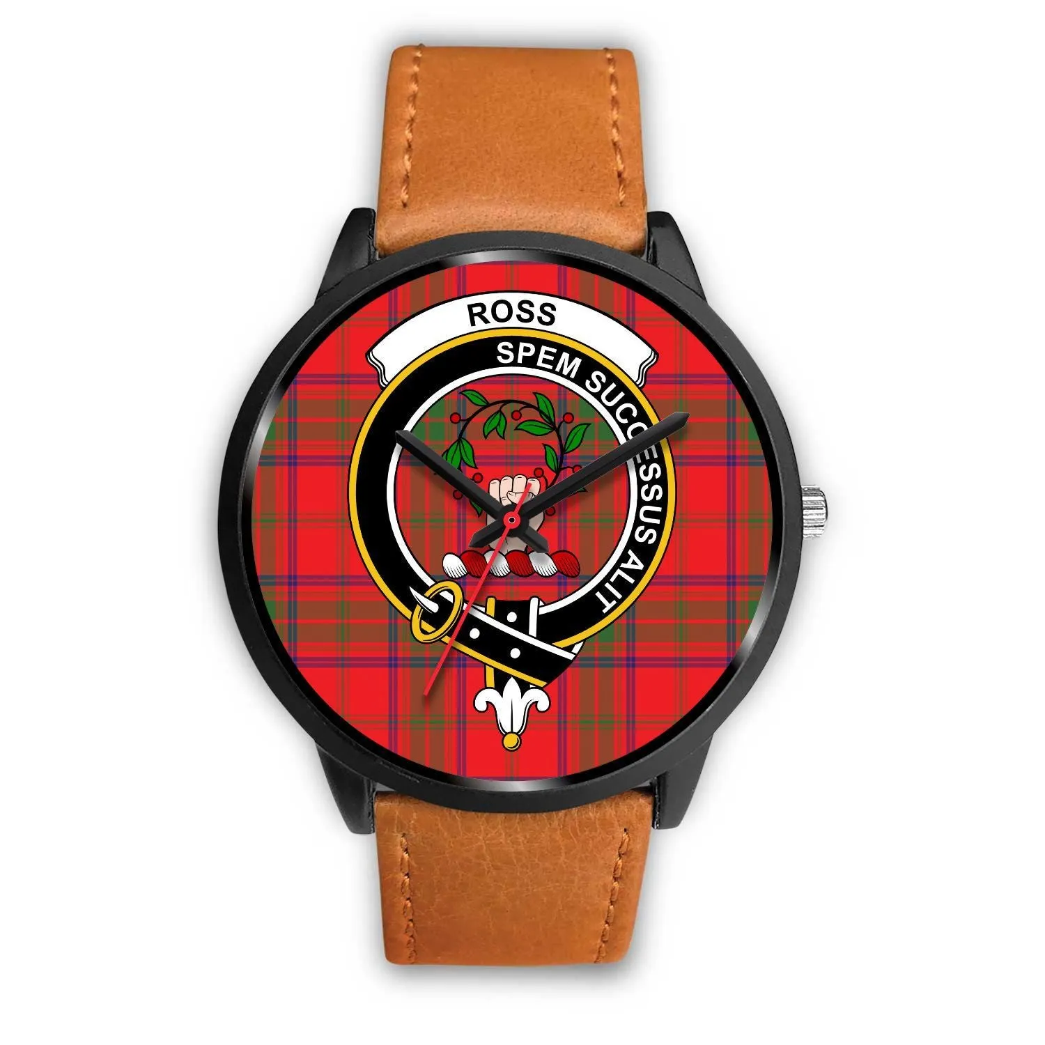 Ross Modern Clan Badge Tartan Black Watch