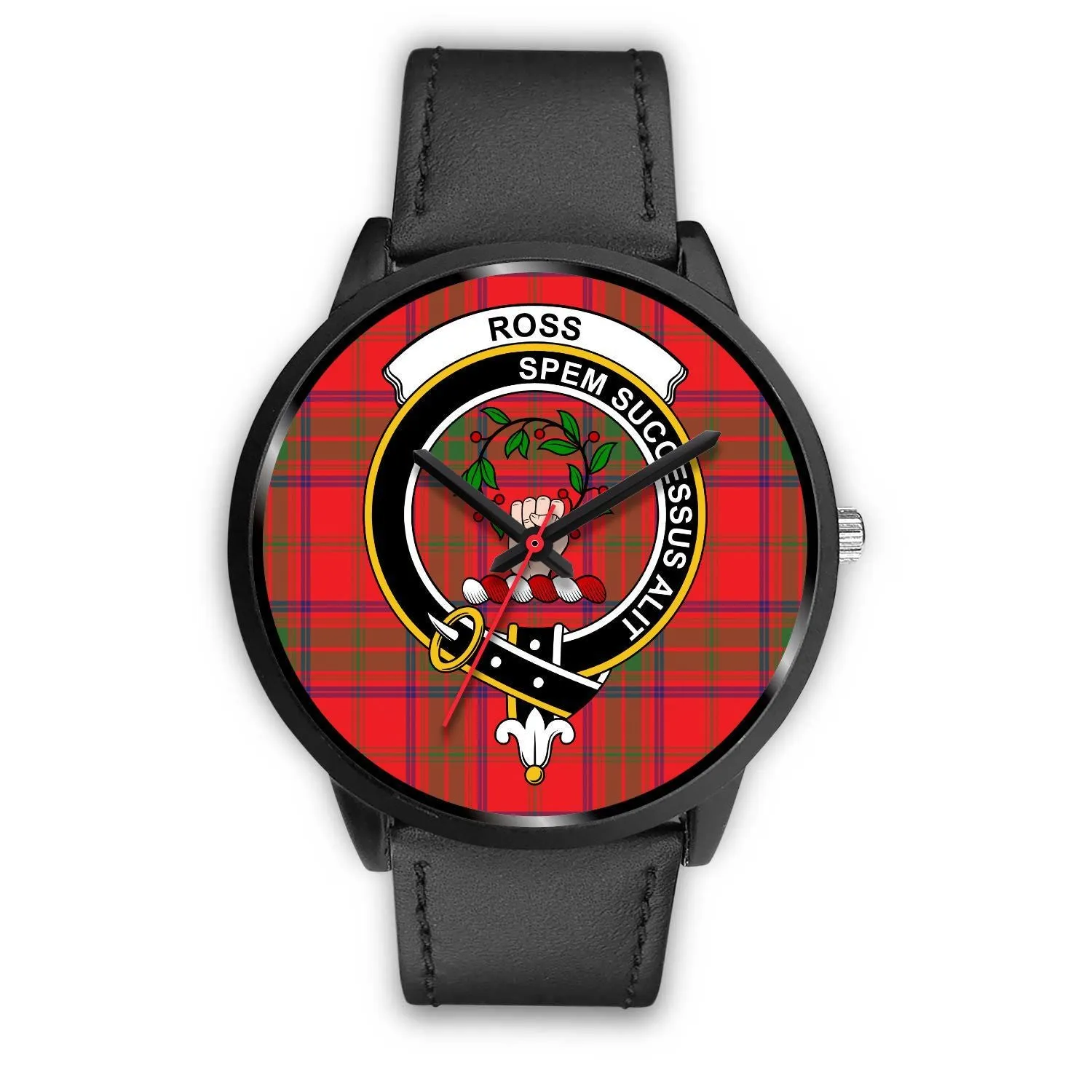 Ross Modern Clan Badge Tartan Black Watch