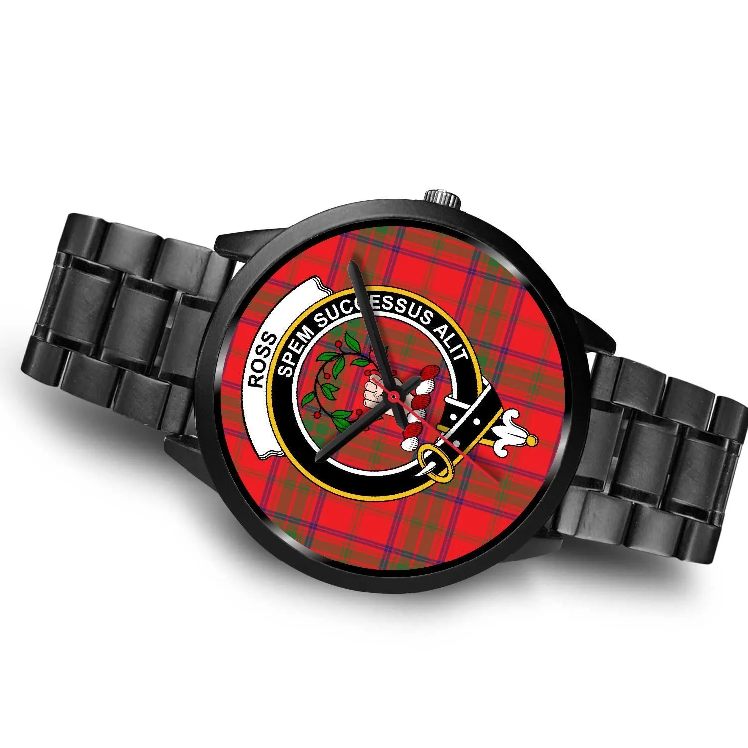 Ross Modern Clan Badge Tartan Black Watch