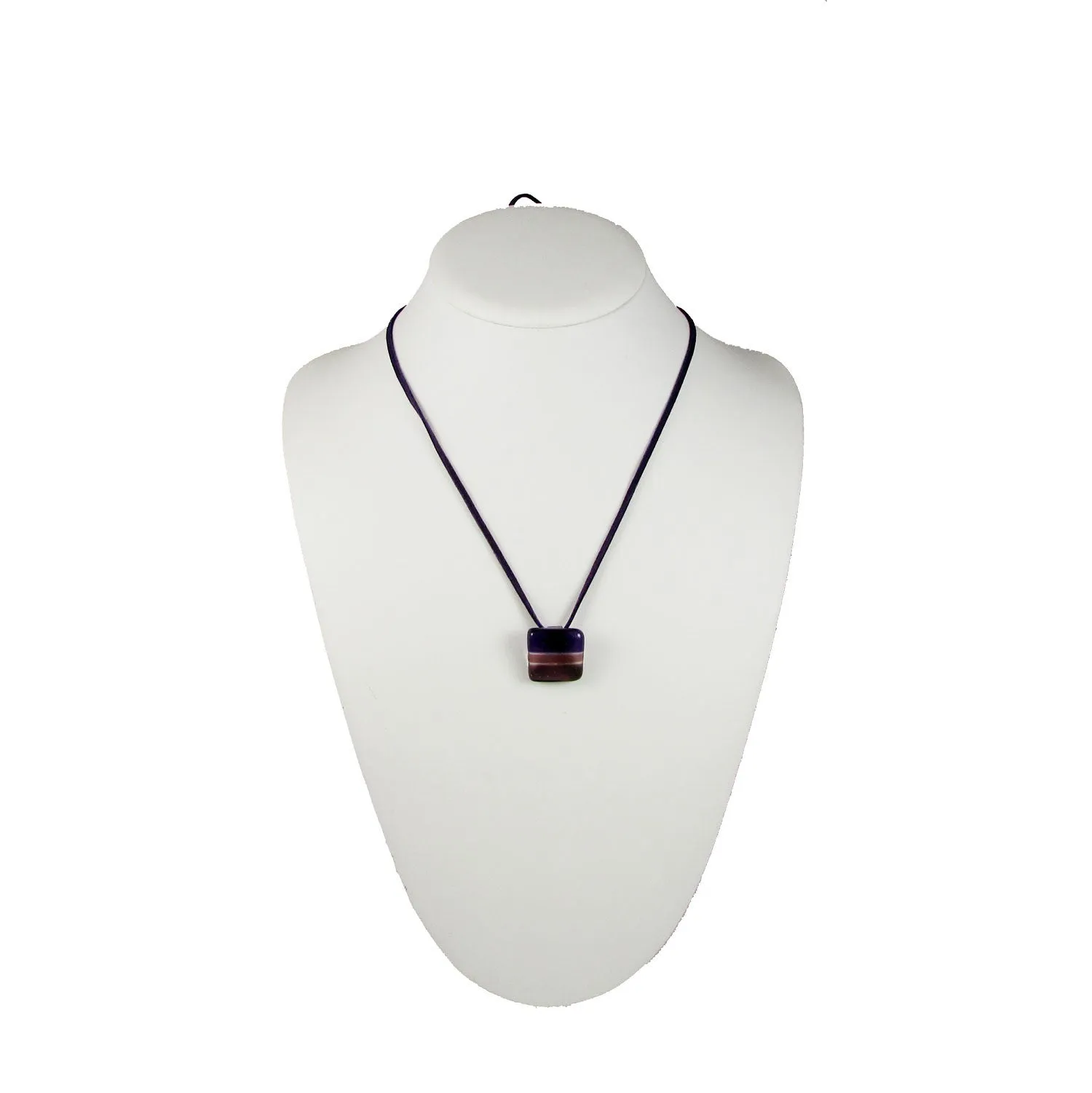 Shades Mini Glass Pendant - Purple