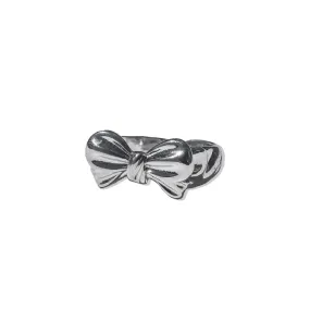 Silver Bow Ring