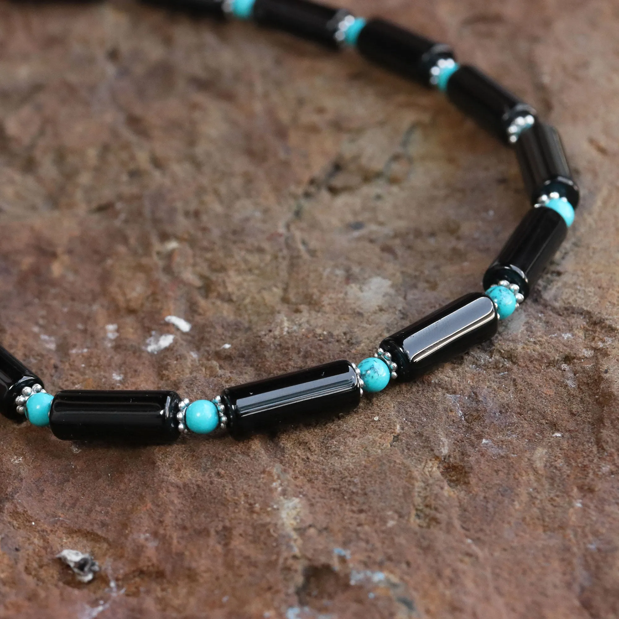 Sky Song Multi-Gem Beaded Necklace