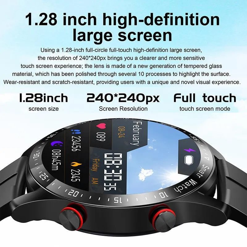 Smart Watch Business Stainless Steel Strap Bluetooth Calling Smart Watch Waterproof I9