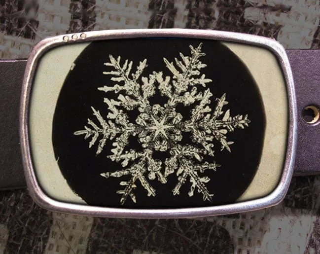 Snowflake Belt Buckle