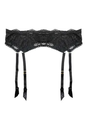 Sophia Floral Lace Garter Belt