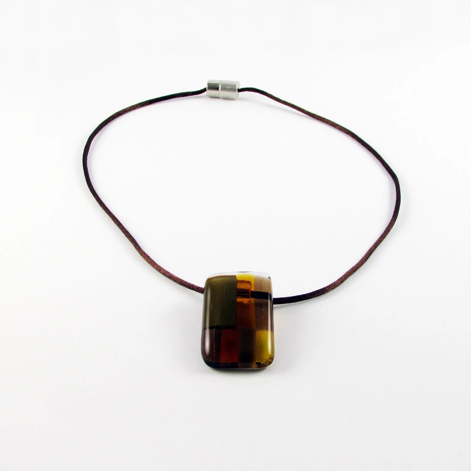 Spezi Mini Glass Pendant - Amber