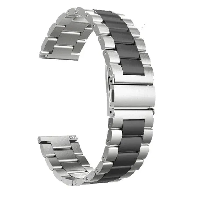 Stainless Steel Link Watch Strap Compatible with the Samsung Galaxy Watch 5 (40 & 44mm)