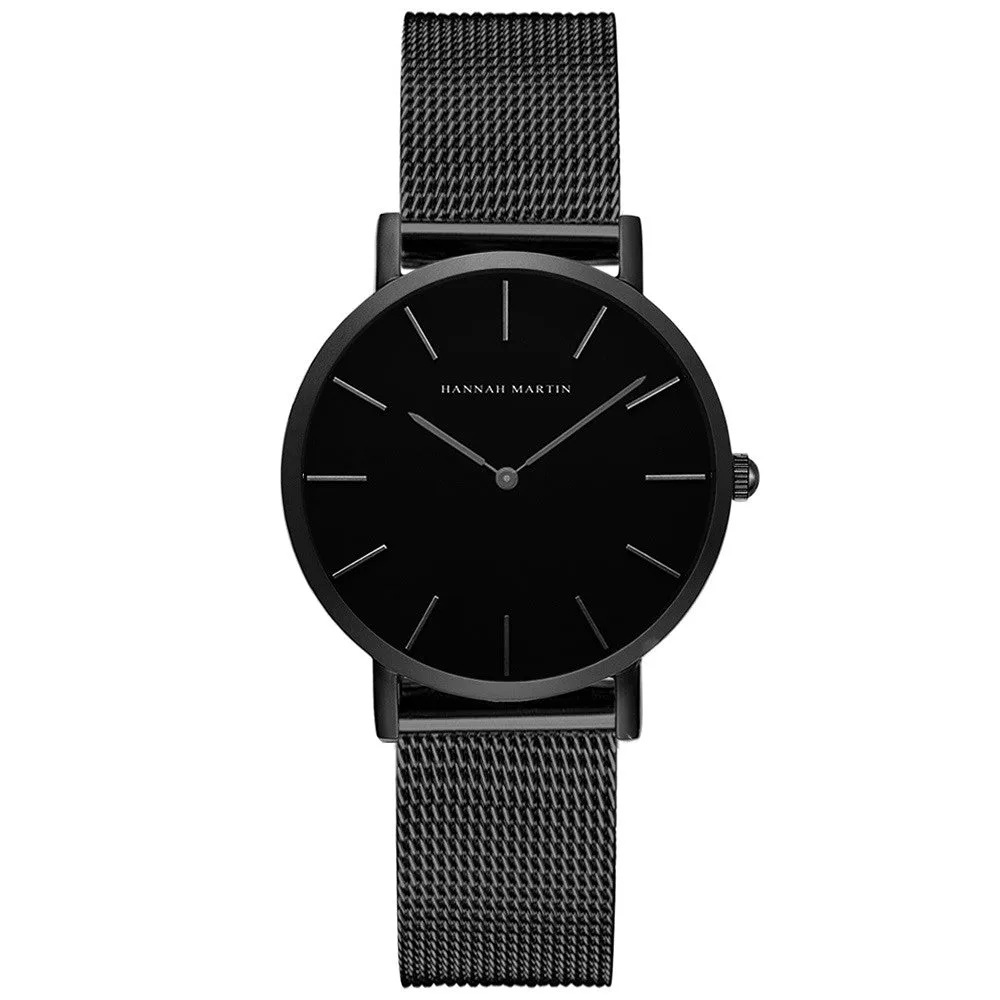 Steel Mesh Belt Waterproof Watch Women Watches Authorized Simple Women's Watch