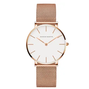 Steel Mesh Belt Waterproof Watch Women Watches Authorized Simple Women's Watch