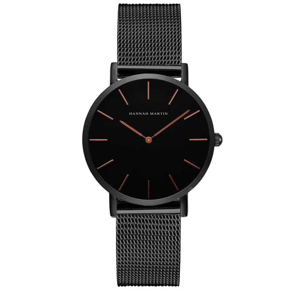 Steel Mesh Belt Waterproof Watch Women Watches Authorized Simple Women's Watch