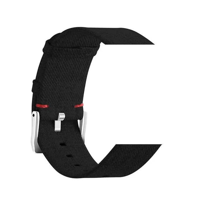 Stylish Canvas Watch Straps Compatible with Xiaomi Redmi Watch 3 Active, Lite & Youth