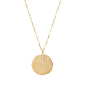 SUN LINES COIN NECKLACE