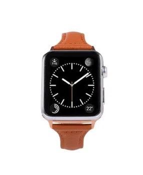 Tan Leather Watch Band