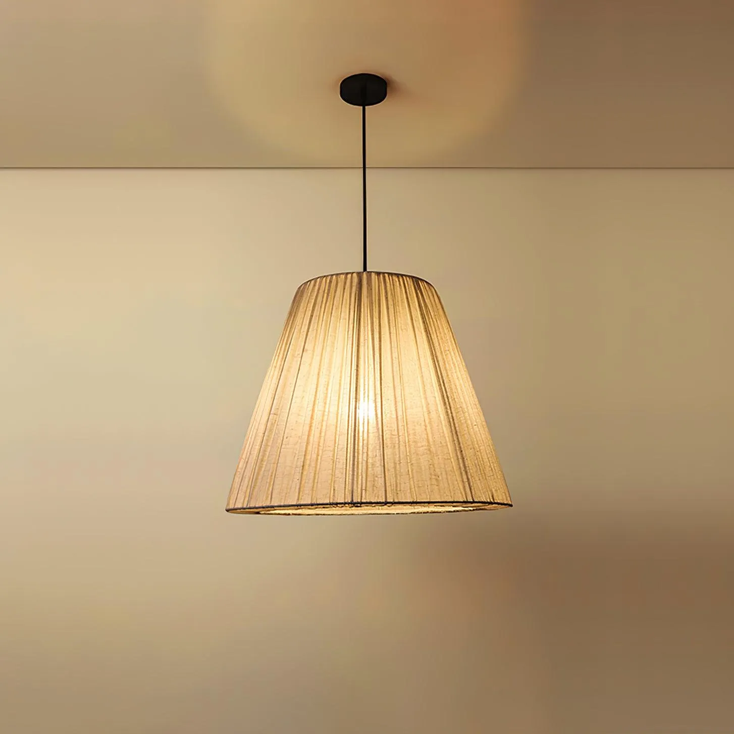 Textile Taper Pendant Lamp