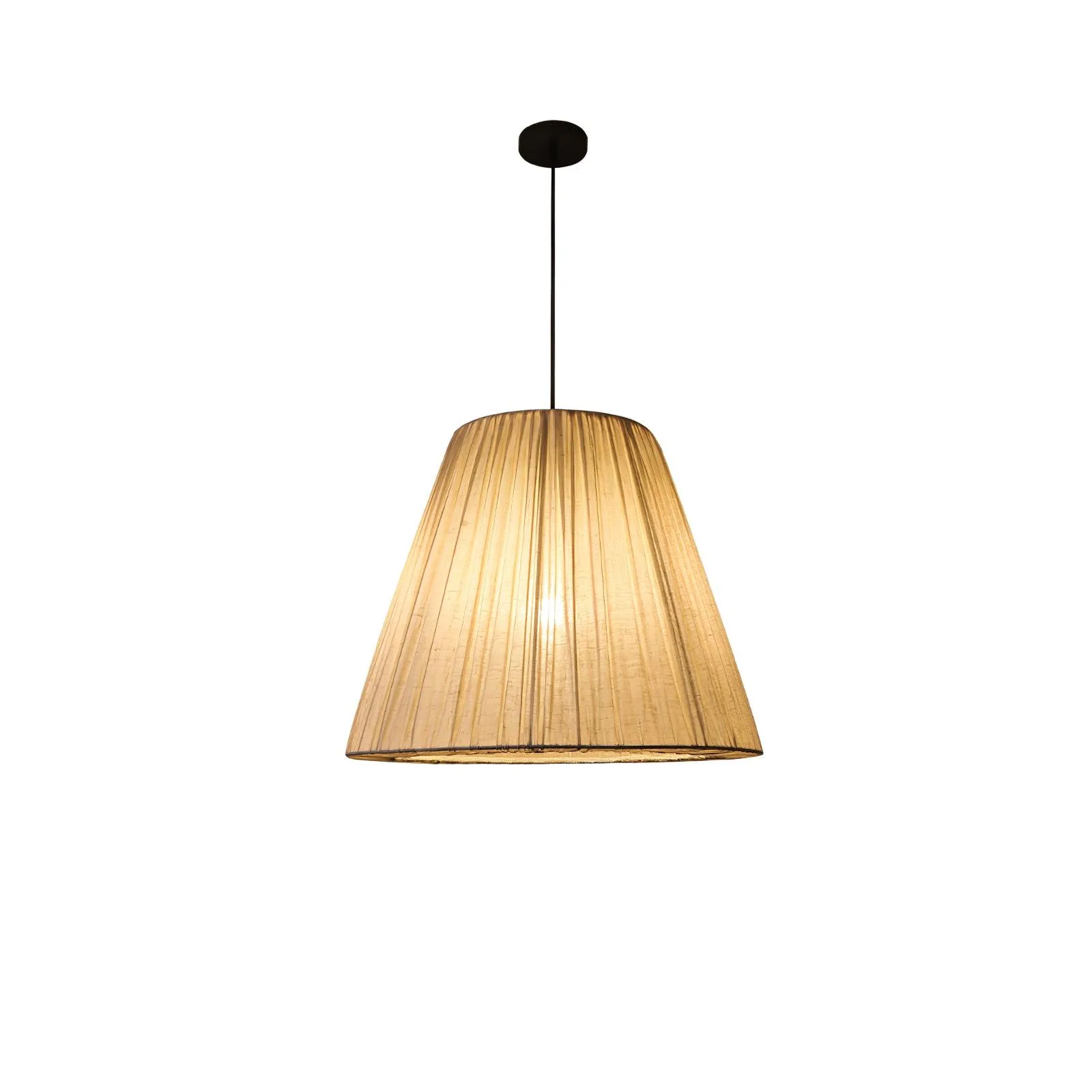 Textile Taper Pendant Lamp