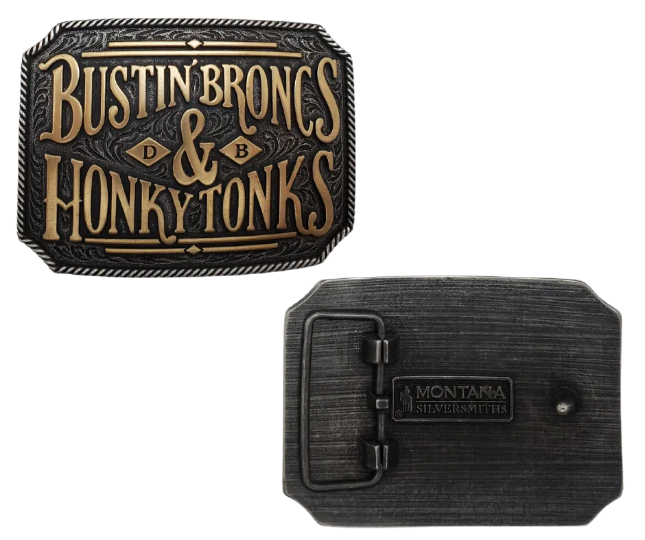 The "Honky Bronc" Belt Buckle