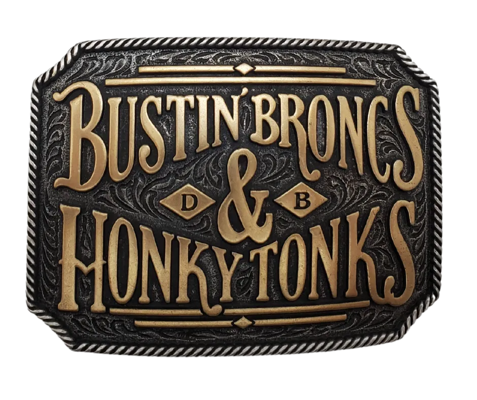 The "Honky Bronc" Belt Buckle