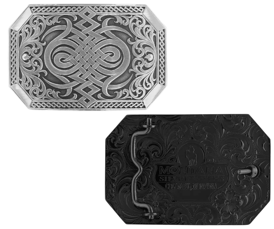 The "Western Knot" Belt Buckle