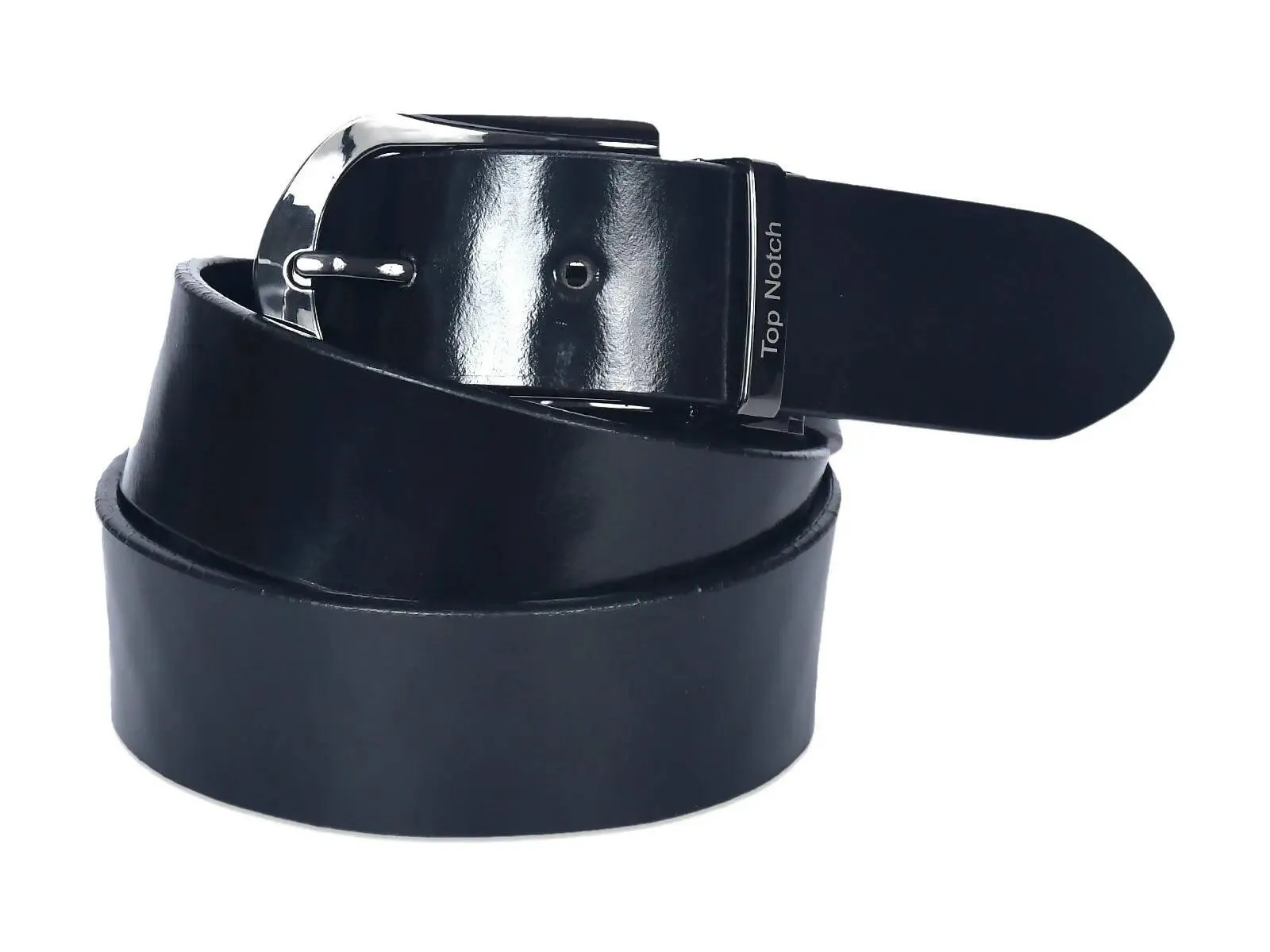 Top Notch Leather Belt for Men Colour - Black / Dark Brown Reversible Italian Belt (SKU TP0029)